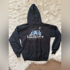 Harry Potter Hogwarts black Hoodie adult medium